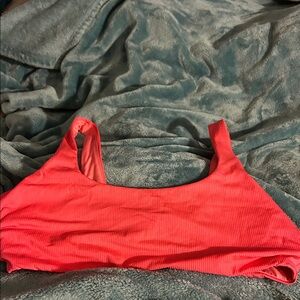 Victoria's Secret Coral Bikini Top large